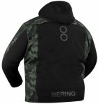 Bering Davis King Size Textile Jacket - Black/Camo rear