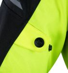 Oxford Metro 2.0 Textile Jacket - Black/Fluo