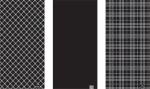 Oxford Comfy - Black/White/Tartan - NW108