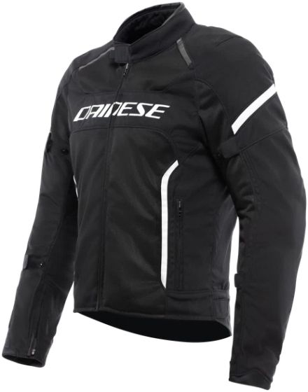 Dainese Air Frame 3 Textile Jacket - Black/White/Black