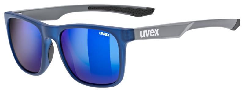 Uvex LGL 42 Sunglasses - Matt Blue/Grey