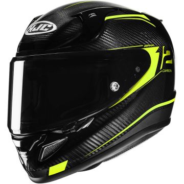 HJC RPHA-12 Carbon - Keres Yellow MC3H - SALE