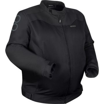 1003/BTB2140/W0 Bering Alias King Size Textile Jacket - Black