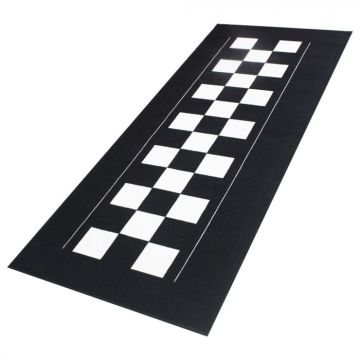 GRGMAT74 Biketek Series 4 Garage Mat - Checker Board (190x80cm)