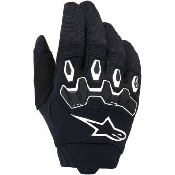3540226-12 Alpinestars Youth Full Bore V2 Gloves - Black/White