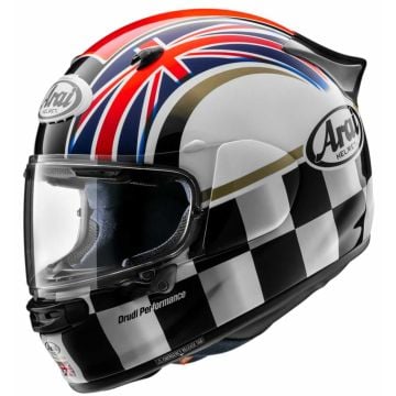 400660UNI Arai Quantic - Podium UK Flag - SALE