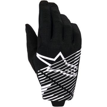 Alpinestars Radar Pro Gloves - Black/White 3560325-12 Alpinestars Radar Pro Gloves - Black/White