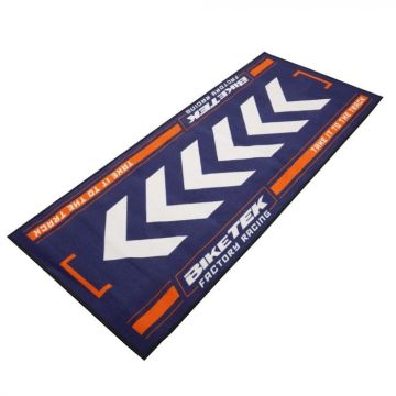 GRGMAT91 Biketek Series 7 Garage Mat - Orange (190x80cm)