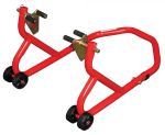 Biketek Series 3 Front And Rear Track Paddock Stand Set - Red
