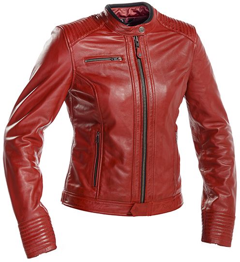 Richa Scarlett Ladies Leather Jacket - Red