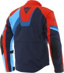 Dainese Ranch Textile Jacket - Black Iris/Lava Red/Light Blue