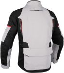 Oxford Calgary 2.0 D2D MS Textile Jacket - Silver/Black - rear