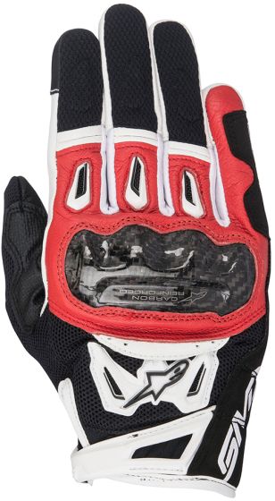 Alpinestars SMX-2 Air Carbon V2 Gloves - Black/Red/White