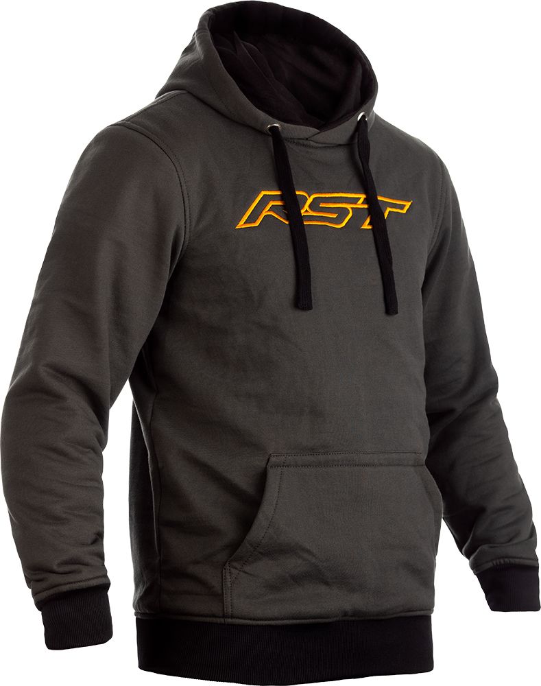 RST Kevlar® Pullover Hoodie - Green/Ochre with FREE UK Delivery