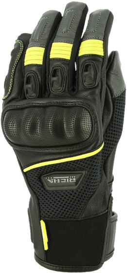 Richa Blast Gloves - Grey/Black/Yellow