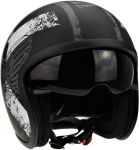 Viper RSV06 - Matt Black Skull (Inner Visor)