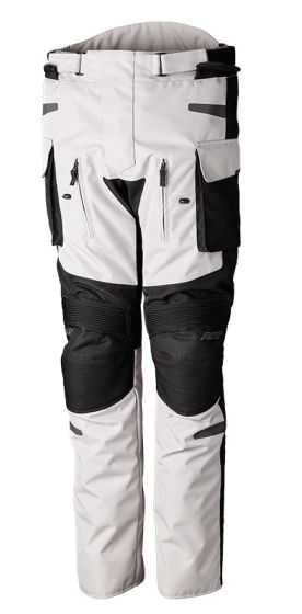 RST Endurance CE Textile Trousers - Silver/Black