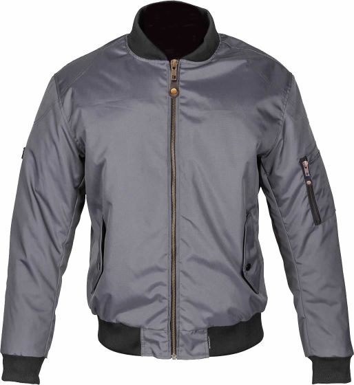Spada Air Force One Textile Jacket - Platinum