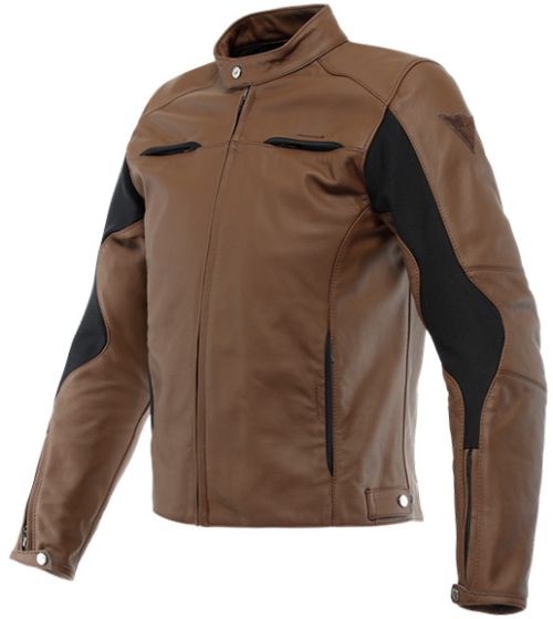 Dainese Razon 2 Leather Jacket - Brown