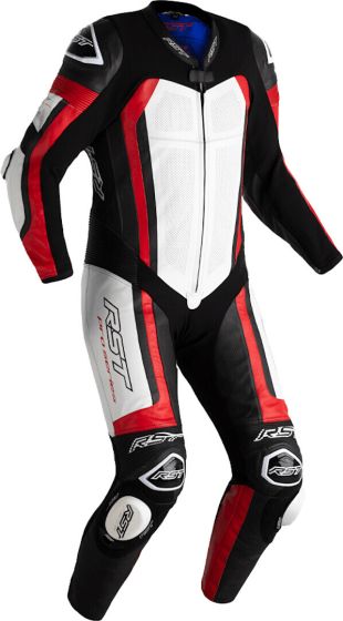RST Pro Series Evo Airbag CE One-Piece Suit - Black/White/Red
