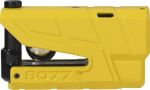 Abus Granit Detecto X-Plus 8077 Disc Lock - Yellow