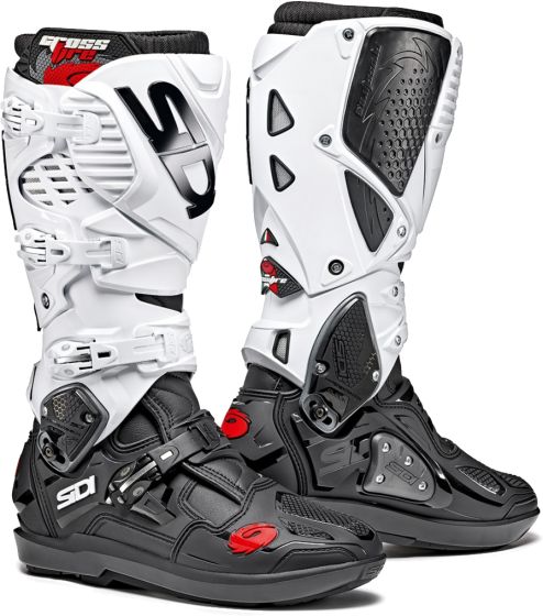 Sidi Crossfire 3 SRS Boots - Black/White