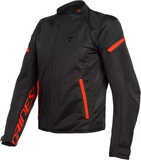 Dainese Bora Air Textile Jacket - Black/Fluo Red