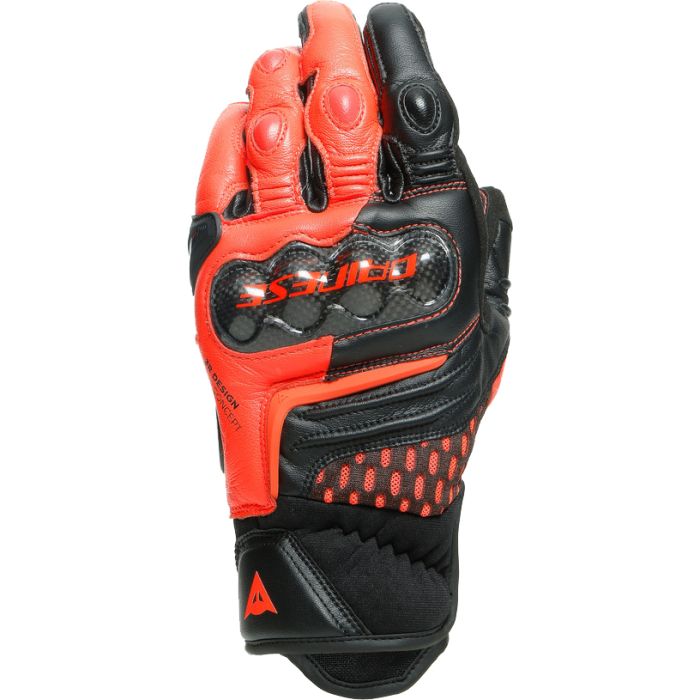 Dainese Carbon 3 Short Gloves - Black with FREE UK Delivery