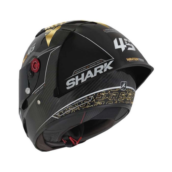 Shark Race-R Pro GP 06 - Redding Replica - Carbon/Gold Shark Race-R Pro GP 06 - Redding Replica - Carbon/Gold