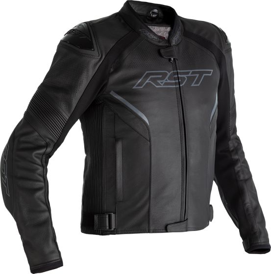 RST Sabre CE Airbag Leather Jacket - Black