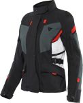Dainese Carve Master 3 GTX Ladies Textile Jacket - Black/Ebony/Lava Red