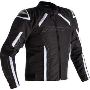 RST S-1 CE Textile Jacket - Black/White