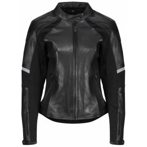 MotoGirl Fiona Leather Jacket - Black