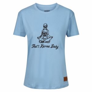 MotoGirl Karma Baby T-Shirt - Sky Blue