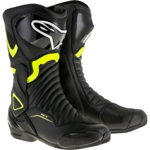 Alpinestars SMX-6 v2 Boots - Black/Fluo