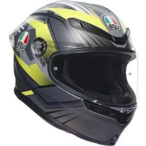 AGV K6-S - Excite Grey/Fluo Yellow