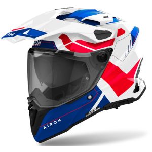 Airoh Commander 2 - Reveal Gloss White/Red/Blue