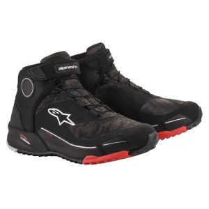 Alpinestars CR-X Drystar Riding Shoes Black/Camo/Red