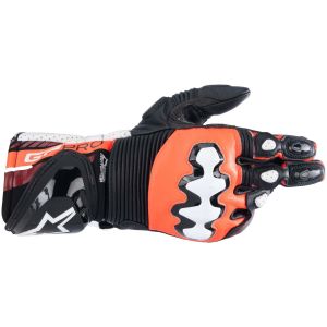 Alpinestars Gp Pro V4 Gloves - Black/Red/Fluo White