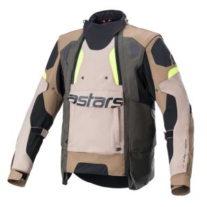 Alpinestars Halo DS Jacket - Khaki/Sand/Fluo Yellow