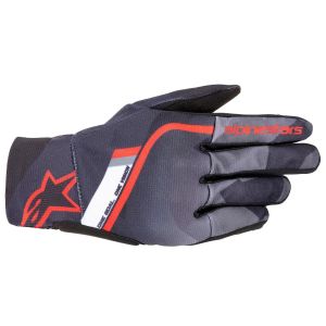 Alpinestars Reef Gloves - Black/Grey Camo/Red