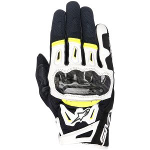 Alpinestars SMX-2 Air Carbon v2 Glove - Black/White/Fluo