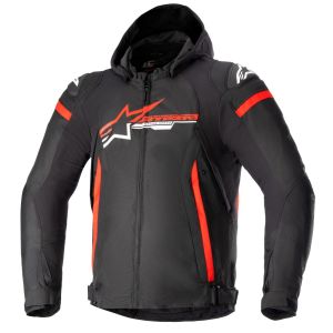 Alpinestars Zaca WP Jacket - Black/White/Bright Red