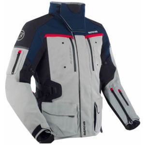 Bering Freeway Textile Jacket - Grey/Blue