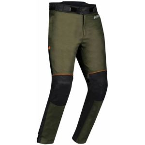 Bering Zephyr Textile Trousers - Black/Khaki/Orange - front
