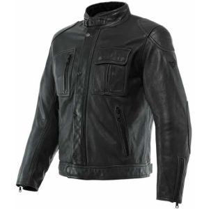 Dainese Atlas Leather Jacket - Black