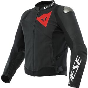 Dainese Sportiva Leather Jacket - Matt Black