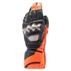Dainese Full Metal 7 Gloves - Black/Red Fluo