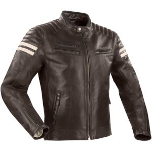 Segura Funky Leather Jacket - Brown