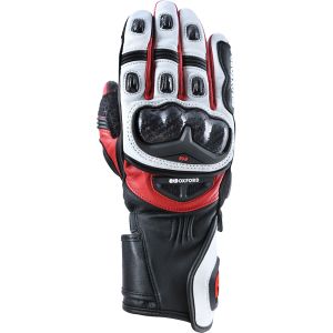 Oxford RP-2R Gloves - White/Black/Red